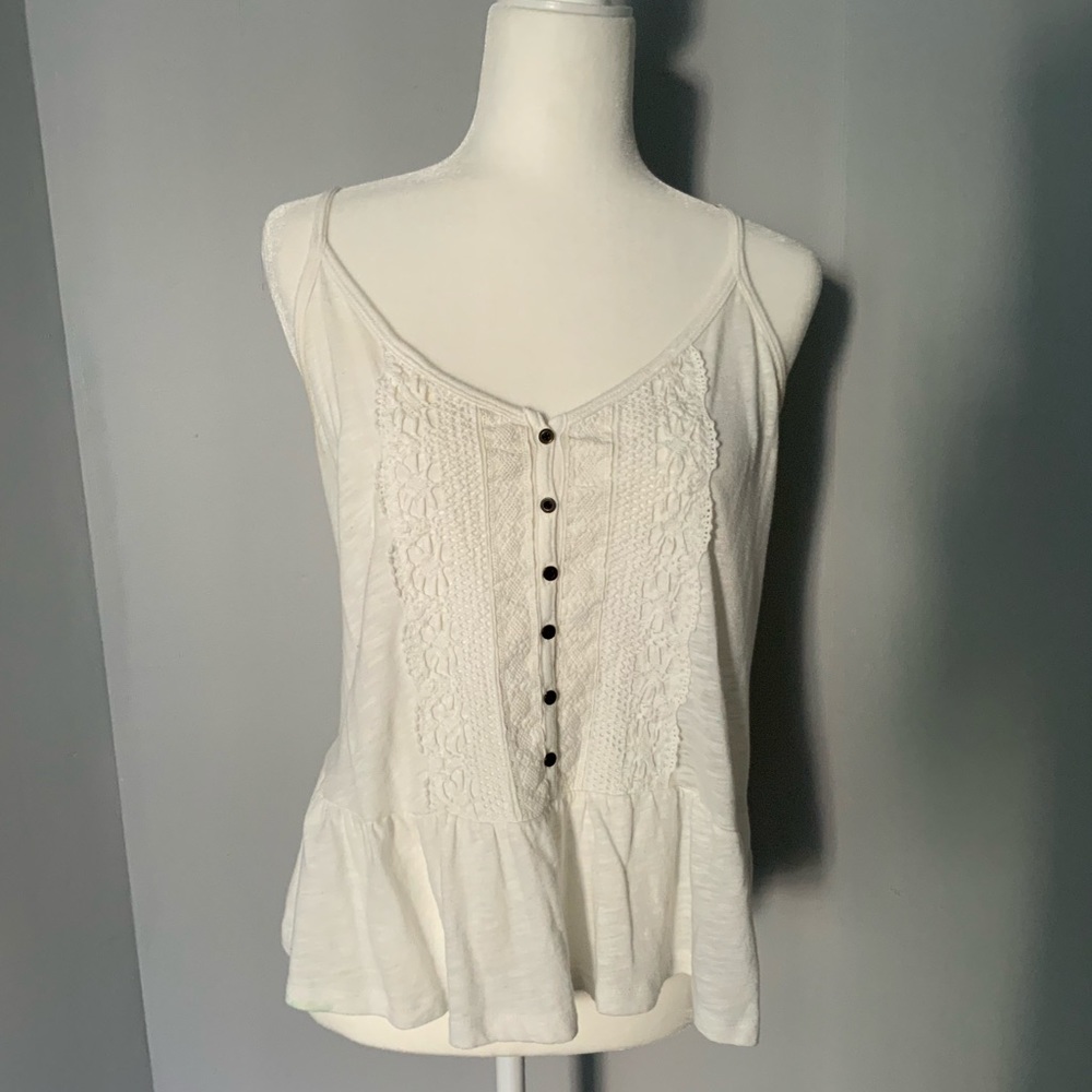 White tank top